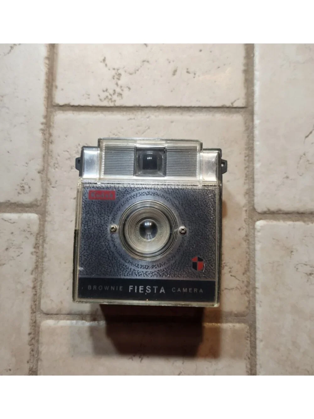 Vintage 1960s Kodak Brownie Fiesta Camera With Strap